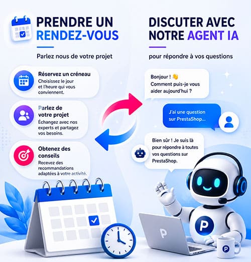 chat en ligne Prestashop France Rendez-vous Prestashop France